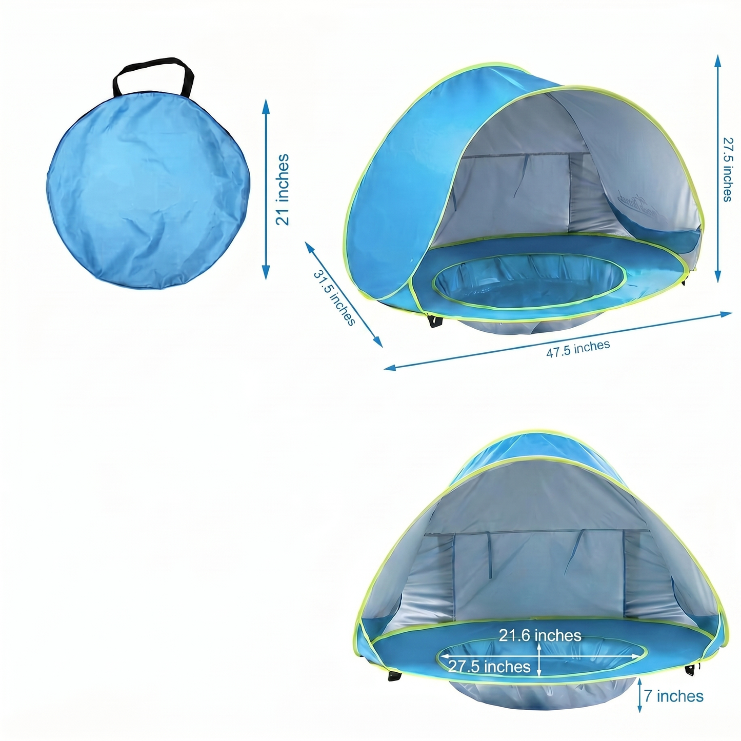 Beach Tent with UV Protection